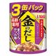 いなば 金のだし 高齢猫用 まぐろ・かつお節入り（65g×3缶）1個 キャットフード