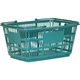 スーパーメイト カゴCBー33Eブルーグリーン360×505×250 CB-33EBG 1個 339-8420（直送品）