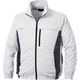 空調服 長袖ブルゾン(エプロン付き) シルバー L KU92340K30S3 1着 520-9530（直送品）