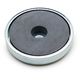 マグエバー MAGEVER フェライト磁石 キャップマグネット 丸型 32R(穴付き) 3C1032R4014 1個 654-1697（直送品）