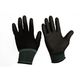 ペンギンエース LOGLOVEウレタン背抜き手袋 黒 10双組 Lサイズ LOGLOVE-UR-BK-L 1袋(10双)（直送品）