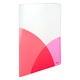 プラス PastyスリムホルダーF A4 チェリーピンク 98861 1冊