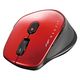 バッファロー 静音5ボタン Bluetooth5.0 切替機能付 マウス レッド BSMBB540RD 1台