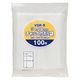 ジャパックス チャック付ポリ袋厚口 VGK-8 透明 厚み0.08mm 1袋（100枚入）
