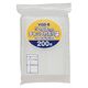 ジャパックス チャック付ポリ袋厚口 VGD-8 透明 厚み0.08mm 1セット（1袋（200枚入）×30）