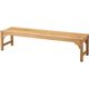 【軒先渡し】桜屋工業 屋外用 ガーデンベンチ ラグーナサイドベンチ180 幅1800mm 1台（直送品）