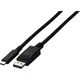 EIZO USB TypeーC ー DisplayPort 変換ケーブル (2m) ブラック CP200-BK 1本（直送品）