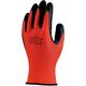 おたふく手袋 L レッド 13G天然ゴム背抜 A-385 1袋(10双)