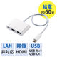ドッキングステーション USBハブ タイプC PD対応 HDMI 白 DST-C13WH エレコム 1個