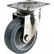 ナンシン ステンレスキャスター SU-STC-75EM(NM) 1個（直送品）