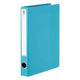 コクヨ　チューブファイル　NEOS　A4タテ　とじ厚30mm　ターコイズブルー　両開きパイプ式ファイル　フ-NE630B　1セット（5冊）