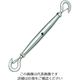 水本機械製作所 水本 ステンレス パイプターンバックル外れ止め付(フック&フック) 捻子径2分5厘 B-1827 1個 205-1867（直送品）