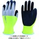 東和コーポレーション トワロン 天然ゴム背抜き手袋 WOMBーMF2高視認 蛍光イエロー M 741-M 1双 198-4034