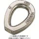 水本機械製作所 水本 ステンレス シンブル 使用ロープ径8mm B-414 1個 849-1017（直送品）