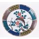青郊 【九谷焼】豆皿名品コレクション 古九谷色絵花鳥図 MC-10-32p 32個（直送品）