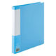 ジョインテックス リング式クリアーブック 青1冊 D051J-BL 1冊