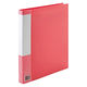 ジョインテックス リング式クリアーブック 赤1冊 D051J-RD 1冊