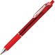 ジョインテックス ノック式油性ボールペン 赤 H048J-RD 1本