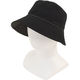 ヤマショウ 婦人リバーシブルハットツバ小さめタイプ ブラック YCH-035BK 1個（直送品）