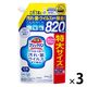 花王 バスマジックリン 除菌・抗菌 アルコール成分プラス スパウトパウチ 820ml 392695 1セット(3個)