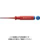 ピービ―スイスツールズ スイスクラシック スリムハンドルタイプ 絶縁へクスローブドライバー T10 全長165mm 5400.SL10ー70（直送品）