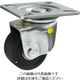 シシク 低床重荷重用キャスター 自在 65径 導電性モノマーキャスティングナイロン車輪 三価クロメート HJ-65U-MCD 1個（直送品）