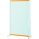 プラス 706ー613 ホワイトボード・パーテーション型 固定脚タイプ VSC-0915NA-OR 1台 158-1292（直送品）