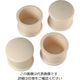 ハイロジック 脚キャップ28ミリ白丸 00057015-001 1セット(40個)（直送品）