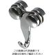 ハイロジック 丸型フックレール用フックシルバー壁面用可動 00058060-001 1セット(5個)（直送品）