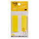 スリーエム(3M) ポストイット フィルムふせん 付箋 詰替用 透明 44mm×25mm イエロー 1パック 680RN-3
