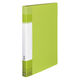 コクヨ　クリヤーブック＜Glassele＞　固定式　台紙あり　40ポケット　ライトグリーン　ラ-GLB40LG　1箱（10冊入）