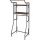 アイリスオーヤマ ハンガーバー付きスタイルランドリーラック ブラック HSLR-695 1台