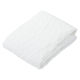 スマイル　制菌加工仕様　ベッドパッド　100×200cm　シングルサイズ　ホワイト　749204　1枚