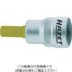 HAZET（ハゼット） HAZET ショートヘキサゴンソケット（差込角9.5mm） 8801K-10 1個 828-5455（直送品）