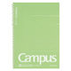 コクヨ キャンパスツインリングノート（PPスリム）6号セミB5 中横罫30枚 ス-T105BN-G 緑:B罫（6mm） 1セット（5冊）