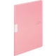 コクヨ クリヤーブックモッテ 固定式 A4縦 10ポケット ライトピンク ラ-LM10LP 1セット(1冊×10)