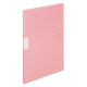 コクヨ クリヤーブックモッテ 固定式 A4縦 20ポケット ライトピンク ラ-LM20LP 1セット(10冊)