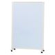 マツヨシキャスター付スクリーン(単体) W900×D430×H1800mm　スカイブルー MY-N3582 1台 松吉医科器械（直送品）