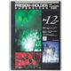 セキセイ プレゼンホルダー スーパークリアー B4S 12ポケット クリア SCH-60-90 1冊