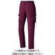 ミドリ安全 ベルデクセル 男女ペア カーゴパンツ VE525C下 ワイン 4L 3112126108 1点（直送品）