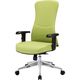 藤沢工業 TOKIO CFシリーズ オフィスチェア 肘付き イエローグリーン CF-7C 1脚（取寄品）