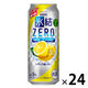 チューハイ　氷結ZERO　(ゼロ)　シチリア産レモン　500ml　１ケース(24本入)　サワー　酎ハイ　糖類ゼロ