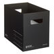 コクヨ 収納ボックス<NEOS> （Mサイズ）ブラック A4-NEMB-D 1セット（20冊）