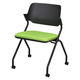 アール・エフ・ヤマカワ SYネスティングチェア 肘無し ファブリック リーフグリーン 1脚 スタッキング  幅609mm 座面高475mm