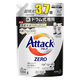 【在庫一掃セール】【旧品】アタックZERO（アタックゼロ） ドラム式専用 抗菌+（プラス）詰替1350g 1個 衣料用洗剤 花王