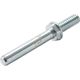 ネジタルホイル用専用軸B 丸6mmシャンク 069120 1本 イチグチ（直送品）
