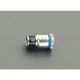 エスコ 1/4”DRx 6mm ソケット(ホールド機能付) EA617AJ-6 1セット(10セット:1セット×10個)（直送品）