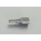 エスコ 3/8”DRx 1/8” [INHEX]ビットソケット EA618BT-1 1セット(10個)（直送品）