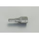 エスコ 3/8”DRx 7/32” [INHEX]ビットソケット EA618BT-4 1セット(10個)（直送品）