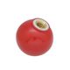 エスコ M10x32mm 雌ねじプラスチックボール(レッド) EA948AM-16 1セット(15個)（直送品）